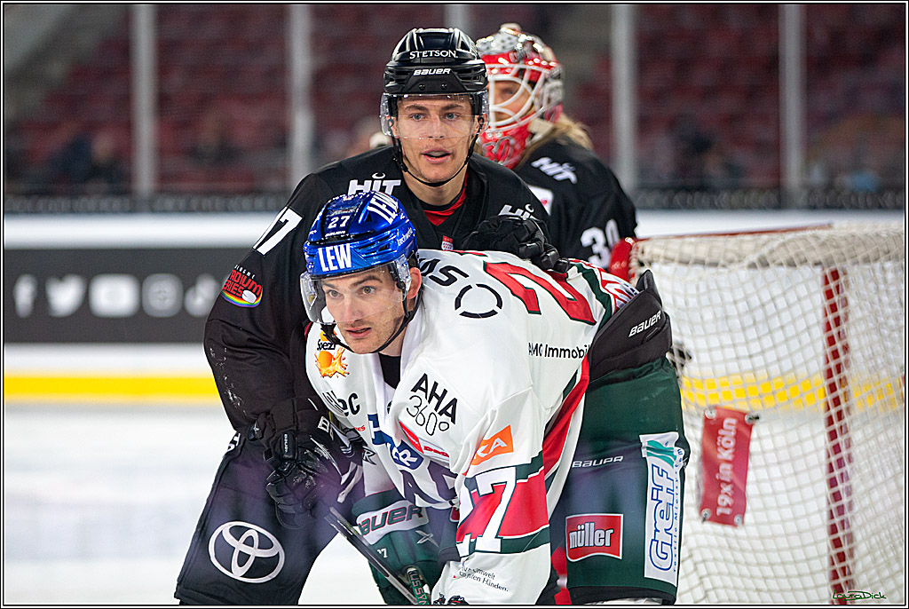 PENNY DEL; Koelner Haie- Augsburger Panther; Koeln, 08.01.2023